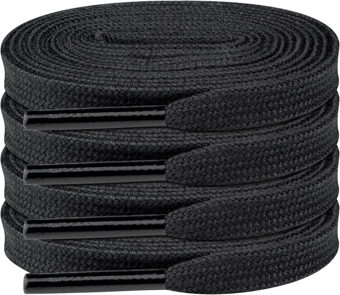 2 Pairs Shoelaces for Adidas Stan Smith, Flat Shoe Laces Replacement Laces for Sneaker Shoes