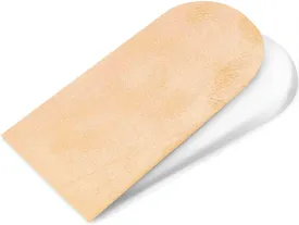Adjustable Heel Lifts(2 Layers), 5mm to 10mm Height Increase Insoles for Leg Length Discrepancy - Small Shoe Lifts for Women, Shoe Inserts Comfort Half Foot Pads for Heel Pain - 1 Pair