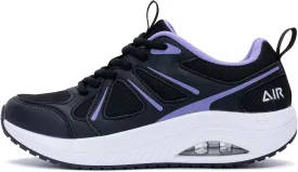 AOV Women Arch Support Walking Shoes Orthotic Sneakers for Plantar Fasciitis Foot and Heel Pain Relief Tennis Shoes, Size 5.5-11