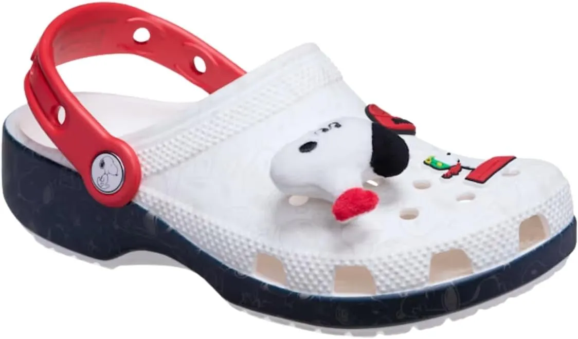 Crocs Unisex-Adult Classic Peanuts Snoopy Clog