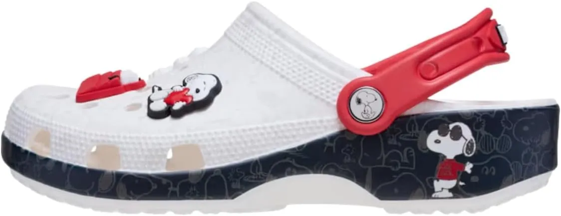 Crocs Unisex-Adult Classic Peanuts Snoopy Clog