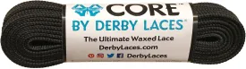 Derby Laces CORE Narrow 6mm Waxed Lace for Figure Skates, Roller Skates, Boots, and Regular Shoes