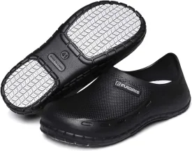 FULORIS Non Slip Chef Shoes for Men, Men's Work Shoe, Waterproof Clogs for Men, Kitchen Clog