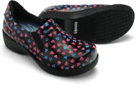 Hawkwell Pro Leather Nurse Clogs for Women Lightweight Slip Resistant Arch Support Healthcare Professional Nursing Shoes Work Clog