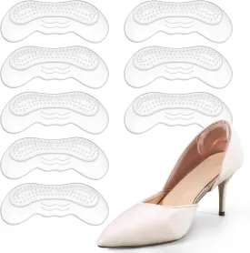 Heel Pads for Shoes That are Too Big, Heel Protectors for Loose Shoes, Stop Heel Pain, Heel Blisters(4 Pairs)