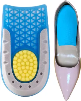 Height Boost Heel Lifts - 0.6/1.0/1.4 Inch Shoe Inserts for Men & Women, Pain Relief & Leg Length Discrepancy (1 Pair 1.0 in)