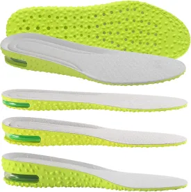 Height Increase Insoles Air Cushion Taller Shoe Insoles Heel Insert for Men and Women,Heel Cushioning Shock Absorption,Relieve Foot Pain 1 Pair