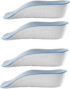 High Pads 1.0,Heel Lifts,Adjustable Heel Lift,The First Height Insoles (Blue, 1.37in/3.5cm)