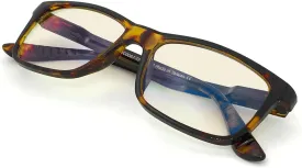 J S Vision Blue Light Blocking Glasses | Computer Gaming/Working Glasses for Women Men | Anti Eyestrain Fatigue UV Glare