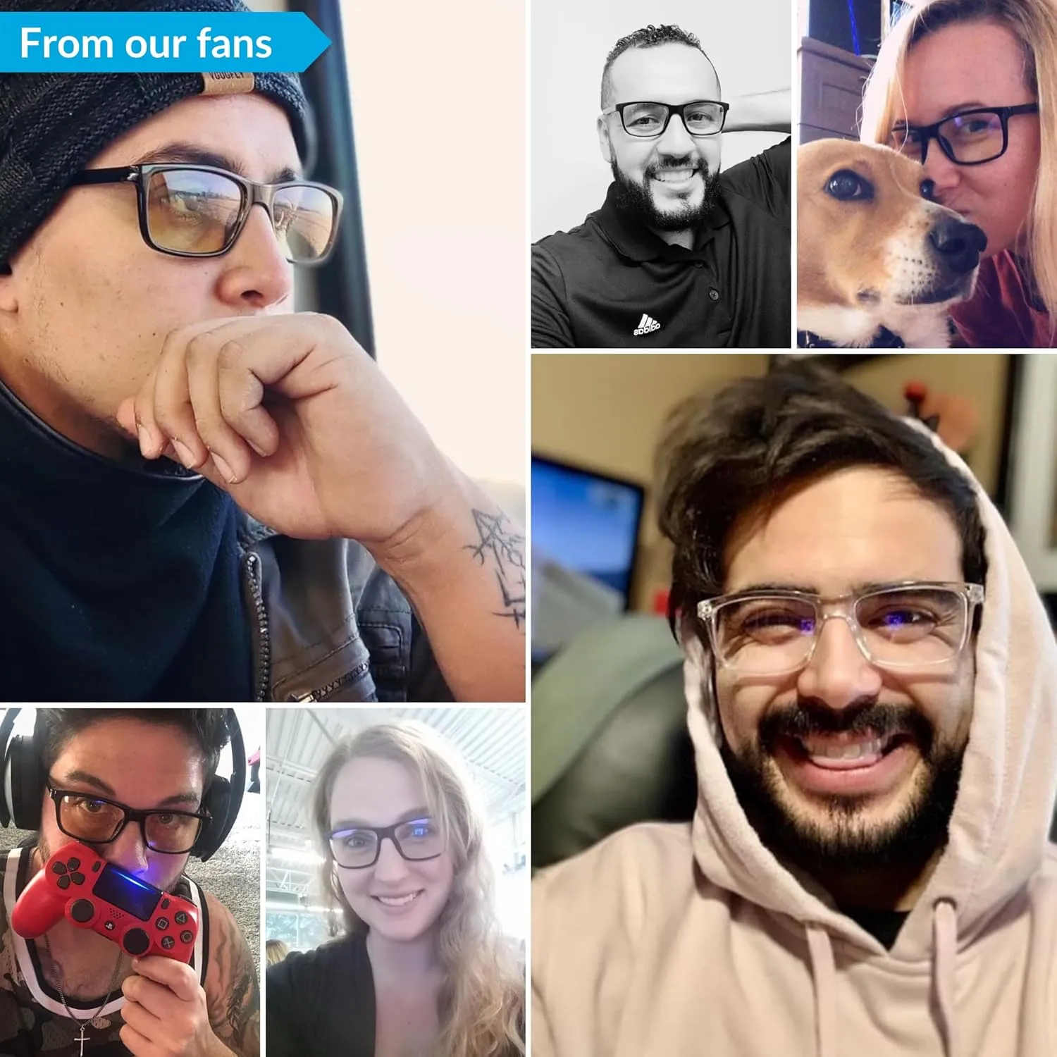 J S Vision Blue Light Blocking Glasses | Computer Gaming/Working Glasses for Women Men | Anti Eyestrain Fatigue UV Glare