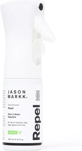 Jason Markk Repel Spray, Shoe Cleaner, Water & Stain Repellent, Non-Aersol, Sneaker Care, Ideal for Footwear, Safe for Leather, Suede, Nubuck, Cotton, Knits, 5.4oz