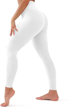 Leggings for Women - High Waisted Full Length Buttery Soft Yoga Pants for Workout Athletic Daily