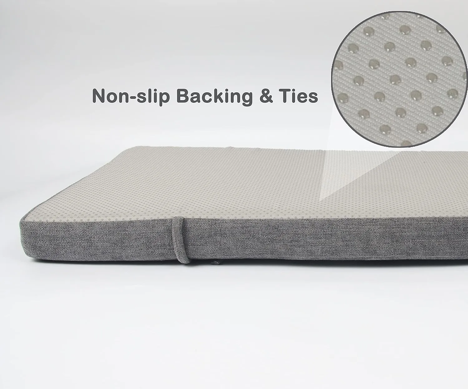 Loveboat Washable Bench Cushion, Non-Slip Bench Pad for Shoe Storage, Window, Piano, Dining 36"x14"x2" Brown