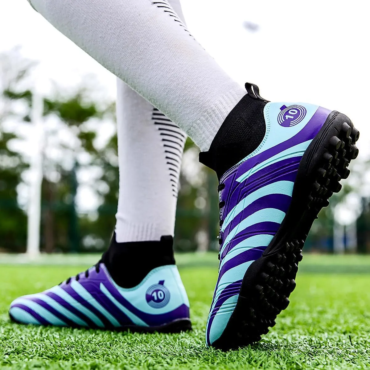 Mens Soccer Cleats Womens Football Cleats Youth Soccer Shoes for Big Boys