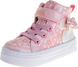 Minnie Mouse Frozen Encanto Sneakers Casual Canvas - Kids Girls Snow White Elsa Maribel Character Slipon Shoes (Sizes 6-12 Toddler - Little Kid)