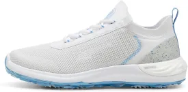 Puma Golf Men's PHANTOMCAT Nitro Golf Shoes, Puma White-Regal Blue, 8.5