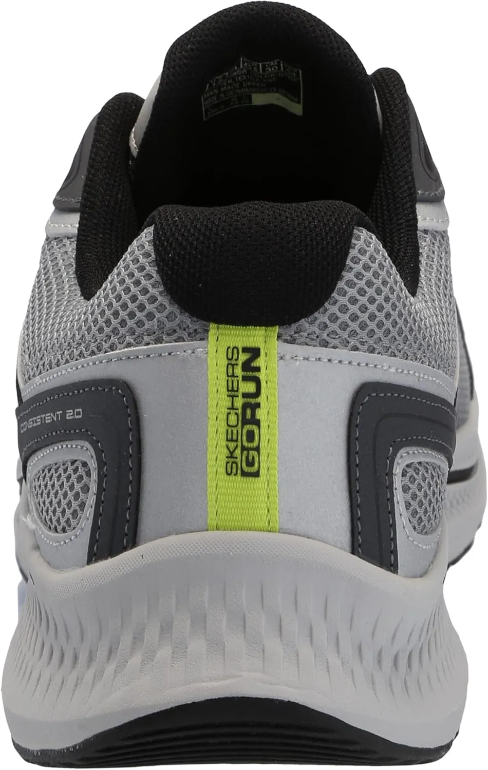 Skechers Men's Go Run Consistent 2.0 Silver Wolf Sneaker