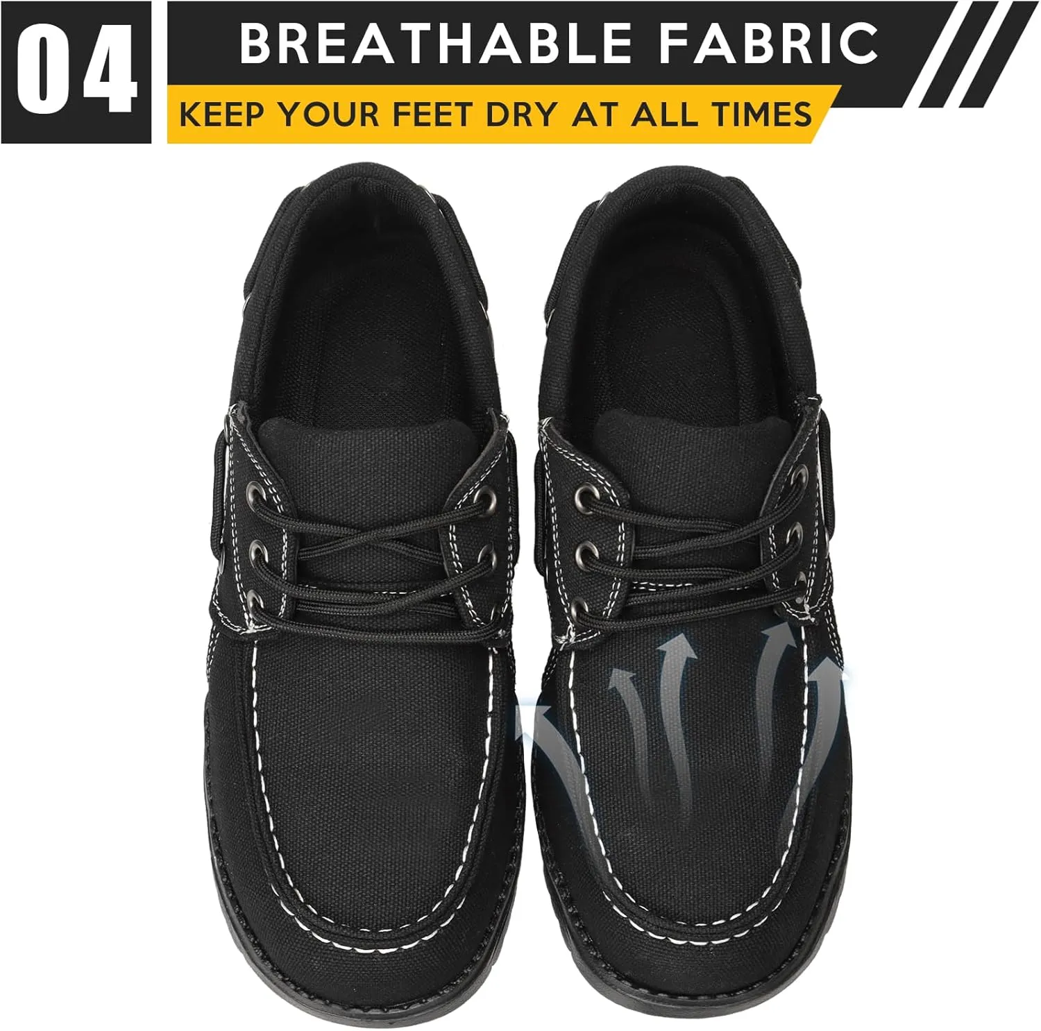 Steel Toe Lofers Shoes for Men Women Comfortable Lightweight Composite Toe Work Shoes Cushion Indestructible Construction Safety Toe Sneakers
