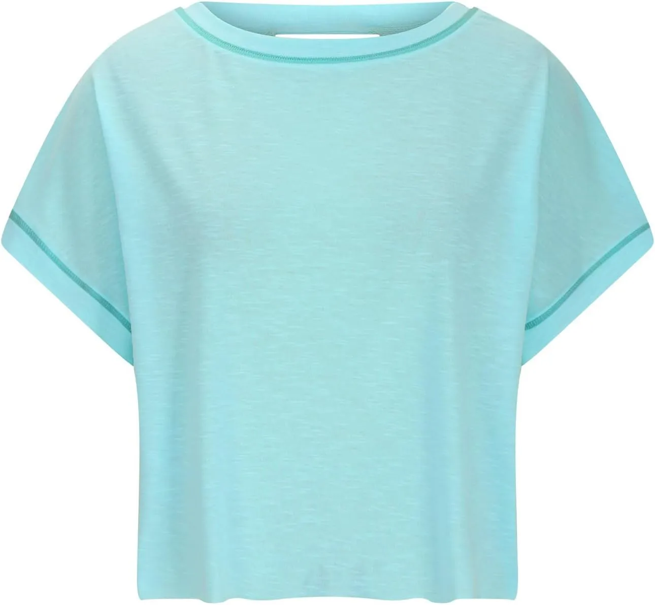 Summer Tops for Womens Open Back Workout Tops Backless Short Sleeve Athletic Shirt Running Crop Top Gym Yoga Tee