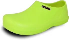 VANGELO Professional Slip Resistant Clog Waterproof Men Work Nurse Shoe Chef Shoe Carlisle Black Lime White Multicolor