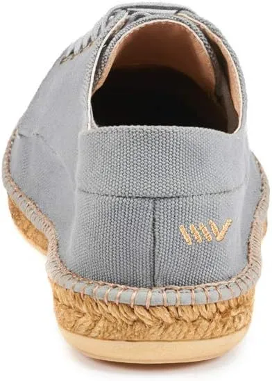 VISCATA Handmade in Spain Men's Pol Canvas, Lace Up, Original Espadrilles