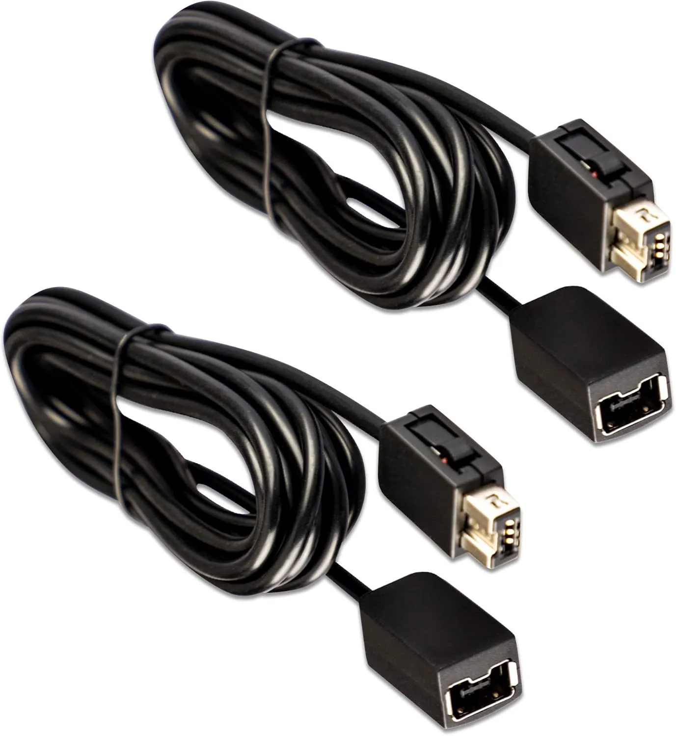 Xahpower 2Pack 10Ft NES Classic Controller Extension Cable, SNES Extension Power Cord for Super Nintendo SNES Classic Edition Controller (2017) / Mini NES Classic Edition (2016)/ Wii/Wii U Controller